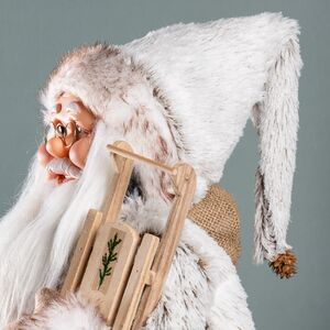 Декоративная фигура Большой Санта - Скандинавский кудесник с подарками 81 см Peha фото 4