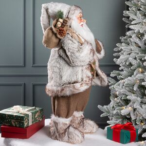 Декоративная фигура Большой Санта - Скандинавский кудесник с подарками 81 см Peha фото 5
