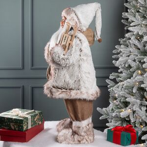 Декоративная фигура Большой Санта - Скандинавский кудесник с подарками 81 см Peha фото 7