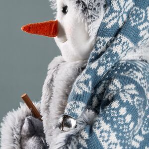 Фигура под елку Датский Снеговик Флоренц на лыжах 60 см Peha фото 6