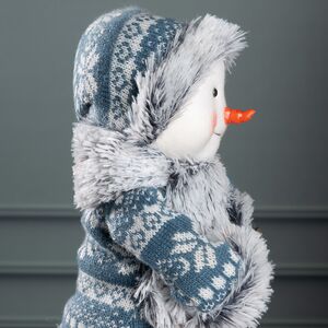 Фигура под елку Датский Снеговик Флоренц на лыжах 46 см Peha фото 6