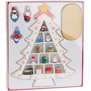 Сувенирная елка с игрушками Julemoro 29 см белая Koopman фото 2