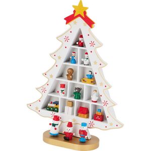 Сувенирная елка с игрушками Julemoro 29 см белая Koopman фото 1