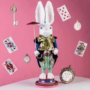 Декоративная фигура Белый Кролик - Magique de Alice 46 см