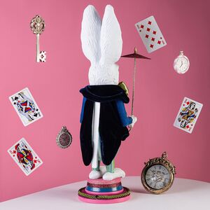 Декоративная фигура Белый Кролик - Magique de Alice 46 см Kurts Adler фото 4