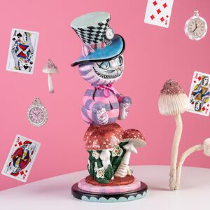 Декоративная фигура Чеширский Кот - Magique de Alice 38 см Kurts Adler фото 6