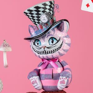 Декоративная фигура Чеширский Кот - Magique de Alice 38 см Kurts Adler фото 2