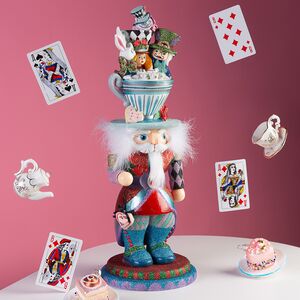Декоративная фигура Щелкунчик - Alice in Wonderland 46 см Kurts Adler фото 6