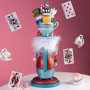 Декоративная фигура Щелкунчик - Alice in Wonderland 46 см Kurts Adler фото 4