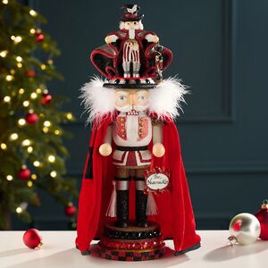 Декоративная фигура Hollywood Nutcracker: Ореховая шляпа Дроссельмейера 46 см