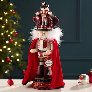 Декоративная фигура Hollywood Nutcracker: Ореховая шляпа Дроссельмейера 46 см Kurts Adler фото 6