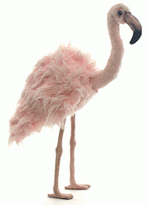 Мягкая игрушка Фламинго 38 см
