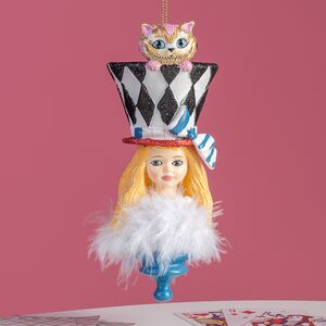 Набор елочных игрушек Алиса в Стране Чудес: Magique de Alice 15 см, 5 шт, подвеска Kurts Adler фото 2