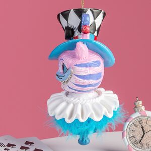 Елочная игрушка Чеширский Кот - Алиса в Стране Чудес 15 см, подвеска Kurts Adler фото 4
