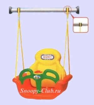 Детские качели с музыкальной панелью Happy Box