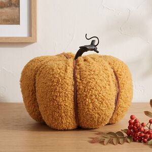 Плюшевая тыква Happy Halloween, Buddy! 15 см оранжевая