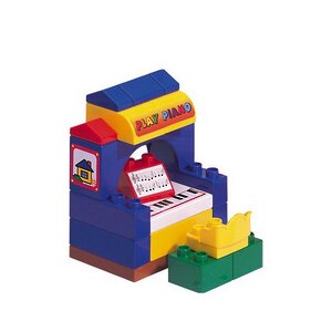 Детский конструктор Школа гениев в контейнере, 314 деталей Haenim Toys фото 3