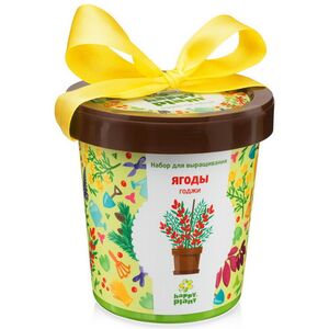 Набор для выращивания Ягоды Годжи в горшке Happy Plant фото 1