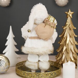 Дед Мороз в бежевом кафтане 30 см Eggl фото 3