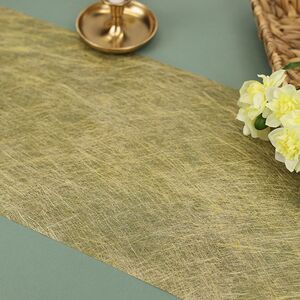 Ткань для декорирования 30*250 см золотая