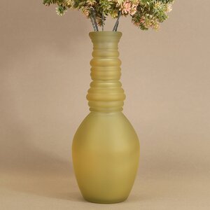 Стеклянная ваза Леди Батори 30 см, песочная Edelman фото 1