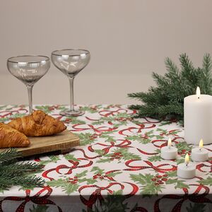 Новогодняя скатерть Праздничный Остролист 180*130 см Koopman фото 2