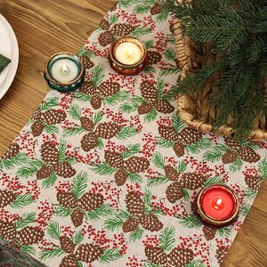 Дорожка для стола Аригано: Хвойный Лес 150*32 см Kaemingk фото 4