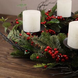 Декоративный подсвечник - венок Greenwood Forest 50 см Edelman фото 4