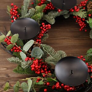 Декоративный подсвечник - венок Greenwood Forest 50 см Edelman фото 3