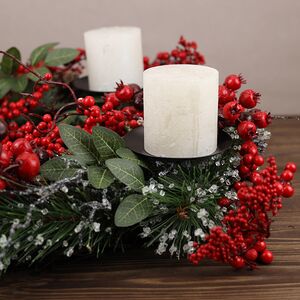 Декоративный подсвечник - венок Брунеаль 50 см Edelman фото 3