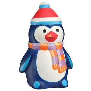 Набор для творчества Раскрась и подари - елочная игрушка Пингвинчик, керамика Раскрась и подари фото 3