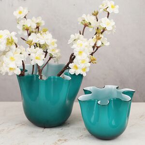 Декоративная ваза Алеберта 14 см бирюзовая EDG фото 6