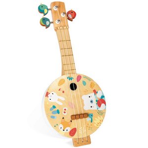 Музыкальная игрушка Банджо 45 см, дерево Janod фото 2