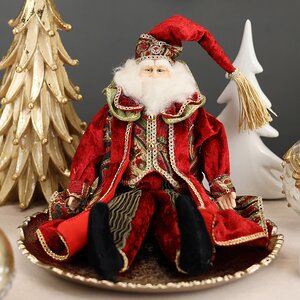 Декоративная фигура под елку Санта-Клаус из Лапландских Земель 30 см Goodwill фото 4