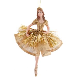 Елочная игрушка Танцовщица Арабелла - Грандиозный балет Голдблюма 15 см, подвеска Kurts Adler фото 1