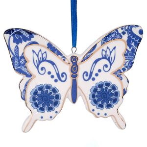 Елочная игрушка Бабочка Sapphirine Gracia 10 см, подвеска