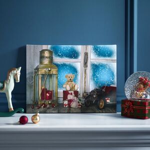Светодиодная картина Окошко в детской, 40*30 см, батарейки