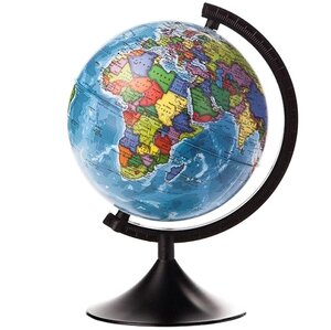Глобус Земли Политический рельефный 320 мм
