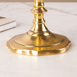 Декоративный подсвечник на 1 свечу Виллиам 18 см, золотой Swerox фото 4