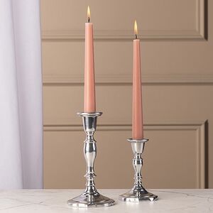 Декоративный подсвечник на 1 свечу Виллиам 18 см, серебряный Swerox фото 3