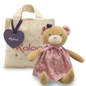 Мягкая игрушка Мишка в сумочке 28 см, коллекция Розочка Kaloo (Калу) фото 1