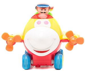 Радиоуправляемая игрушка Забавный самолет 19 см Kiddieland (Киддилэнд) фото 2