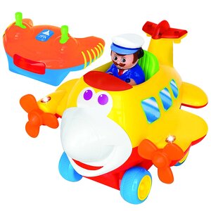 Радиоуправляемая игрушка Забавный самолет 19 см Kiddieland (Киддилэнд) фото 1