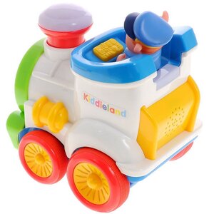 Развивающая игрушка Забавный паровозик, 16 см Kiddieland фото 2