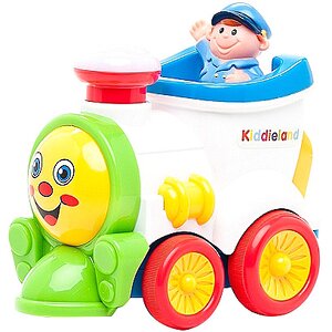 Развивающая игрушка Забавный паровозик, 16 см Kiddieland фото 1