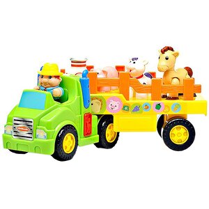 Развивающая игрушка Грузовик фермера со звуком 37*17 см