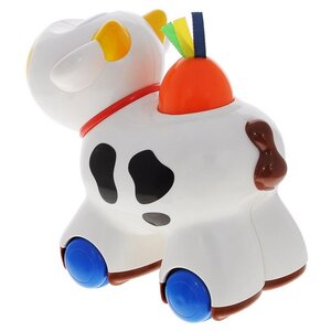 Музыкальная игрушка-каталка Коровка Му-Му 17 см Kiddieland (Киддилэнд) фото 3