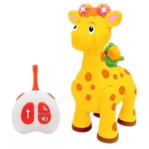 Развивающая игрушка Жираф с пультом управления, 26 см Kiddieland фото 1