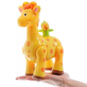 Развивающая игрушка Жираф с пультом управления, 26 см Kiddieland фото 3