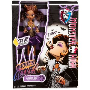 Кукла Клодин Вульф Она живая 26 см движение звук (Monster High) Mattel фото 7